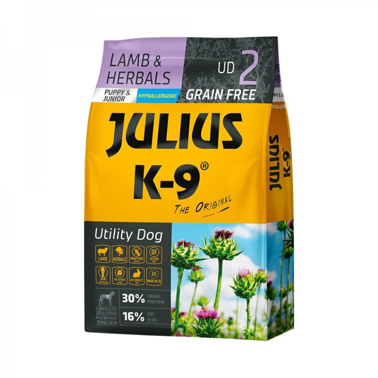 Julius-K9® Superpremium Grainfree Janjetina, za štence i mlade pse