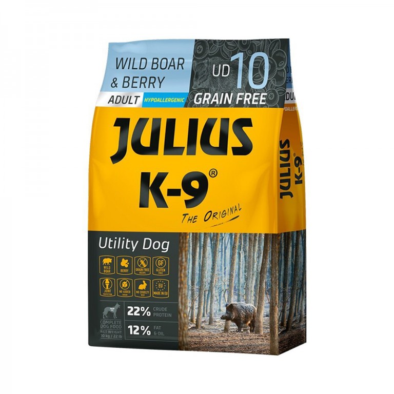 Julius-K9® Superpremium Grainfree Divlja svinja, za odrasle pse