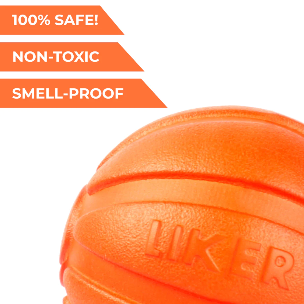 Liker Ball profesionalna loptica s užetom za pse 70 mm - Slika 3